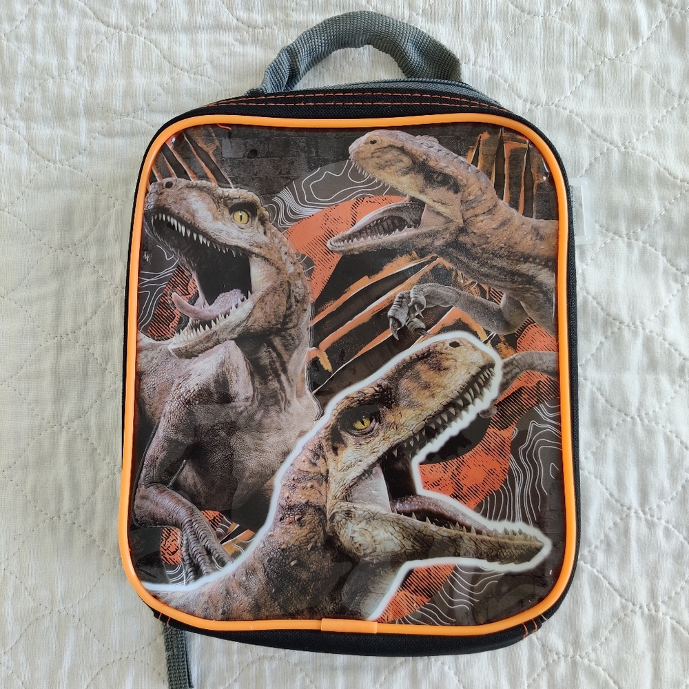 New Boys Insulated Dinosaur lunch bag box